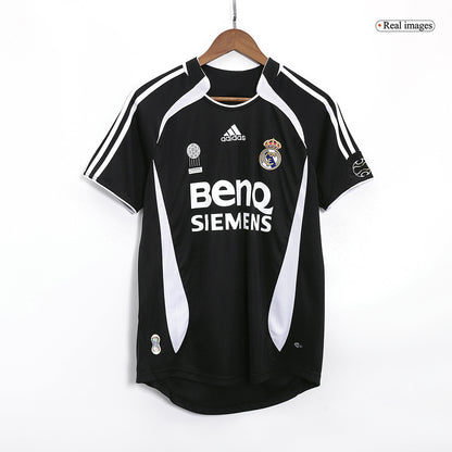 Camiseta Retro 2006/07 Real Madrid Segunda Equipación Visitante Hombre - Versión Hincha