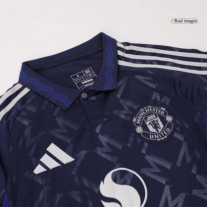 Camiseta Manchester United 2024/25 Segunda Equipación Hombre - Versión Hincha