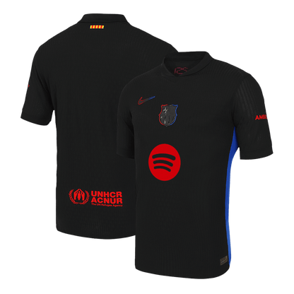 Camiseta Barcelona 2024/25 Segunda Equipación Visitante Hombre (Spotify Logo sin Texto )- Versión Auténtica