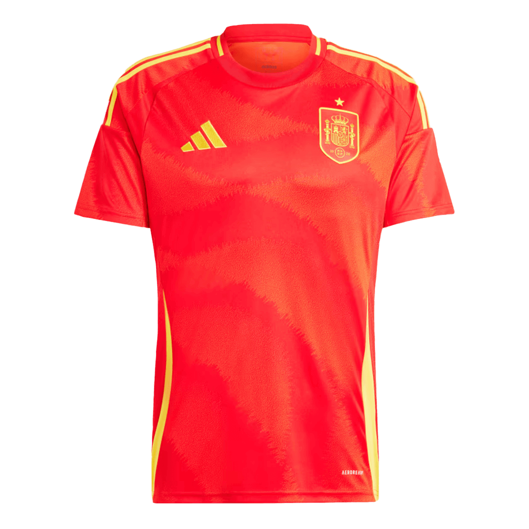 Camiseta España Euro 2024 Primera Equipación Local Hombre - Versión Hincha