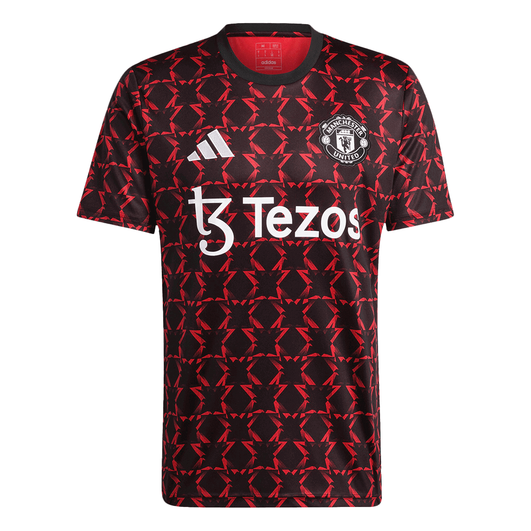 Camiseta Manchester United 2024/25 Pre-Partido Hombre - Versión Hincha