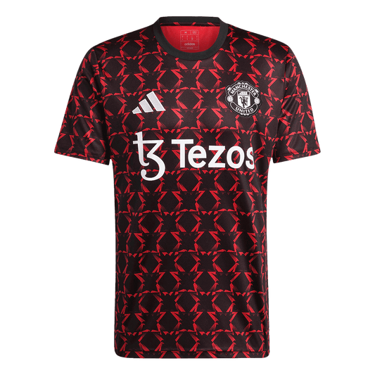 Camiseta Manchester United 2024/25 Pre-Partido Hombre - Versión Hincha