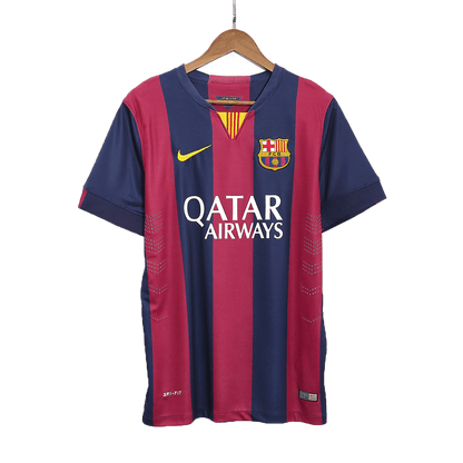 Camiseta Retro 2014/15 Barcelona Primera Equipación Local Hombre - Versión Hincha