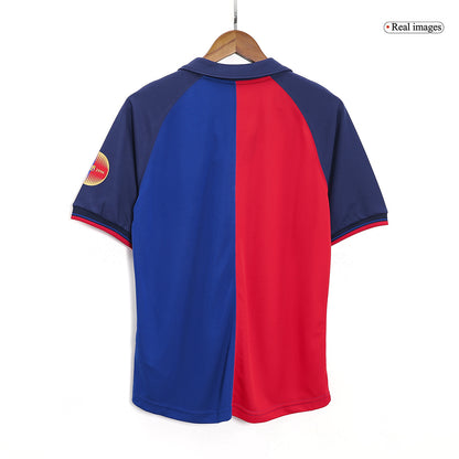 Camiseta Retro 1999/00 Barcelona Primera Equipación Local Hombre - Versión Hincha