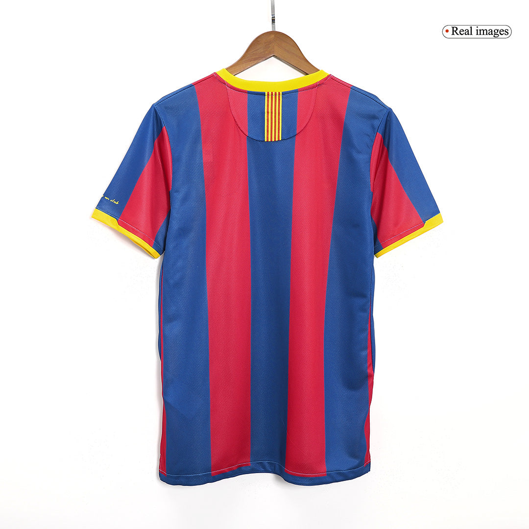 Camiseta Retro 2010/11 Barcelona Primera Equipación Local Hombre - Versión Hincha