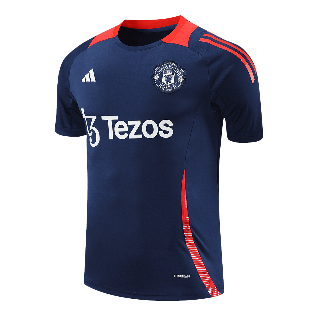 Camiseta Manchester United 2024/25 Pre-Partido Hombre - Versión Hincha