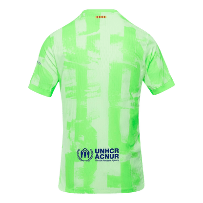 Camiseta Barcelona UCL 2024/25 Tercera Equipación Hombre Spotify Logo Sin Texto - Versión Auténtica