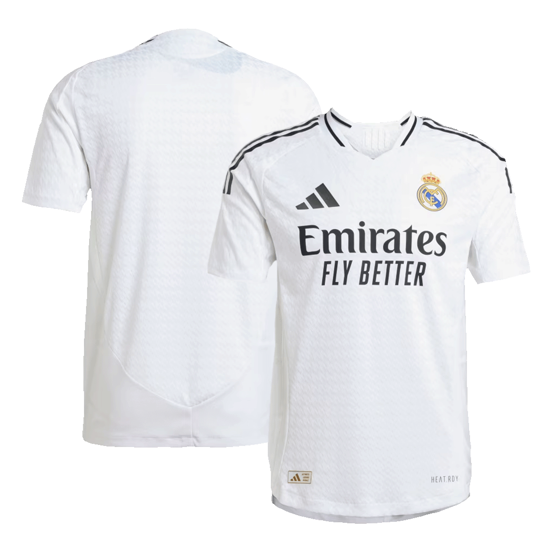 Camiseta Real Madrid 2024/25 Primera Equipación Local Hombre - Versión Auténtica