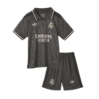 Miniconjunto Real Madrid 2024/25 Tercera Equipación Niño (Camiseta + Pantalón Corto)