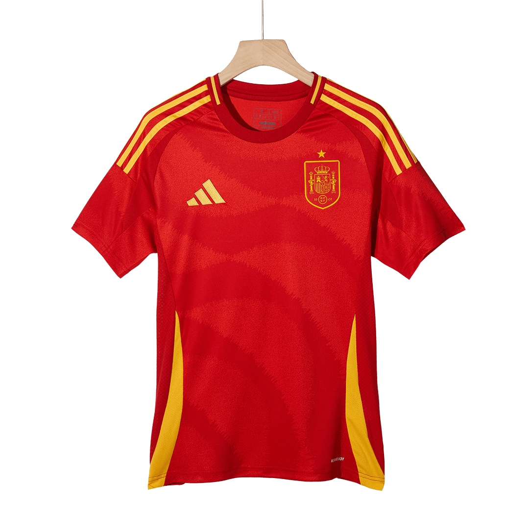 Camiseta España Euro 2024 Primera Equipación Local Hombre - Versión Hincha