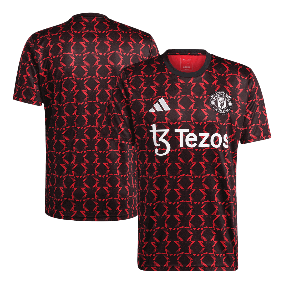 Camiseta Manchester United 2024/25 Pre-Partido Hombre - Versión Hincha