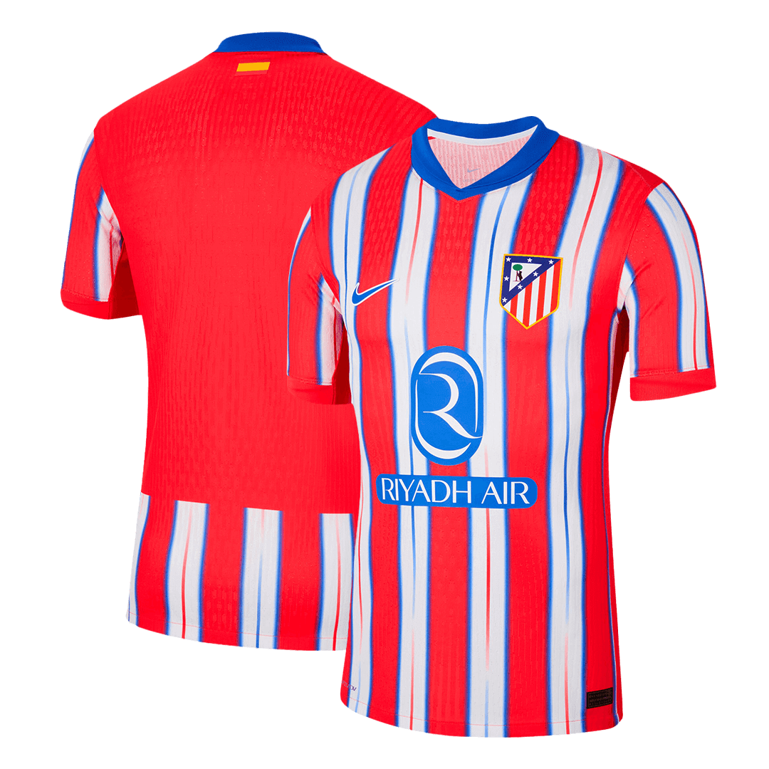 Camiseta Atlético de Madrid 2024/25 Primera Equipación Local Hombre - Versión Auténtica