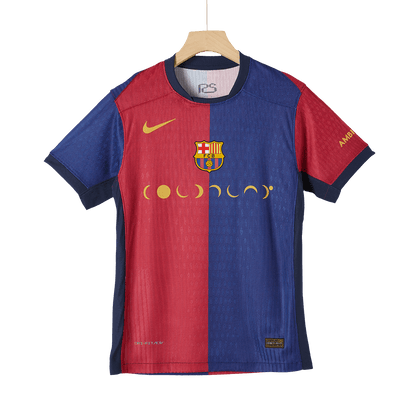 Camiseta Barcelona 2024/25 Primera Equipación Local Hombre X COLDPLAY - Versión Auténtica