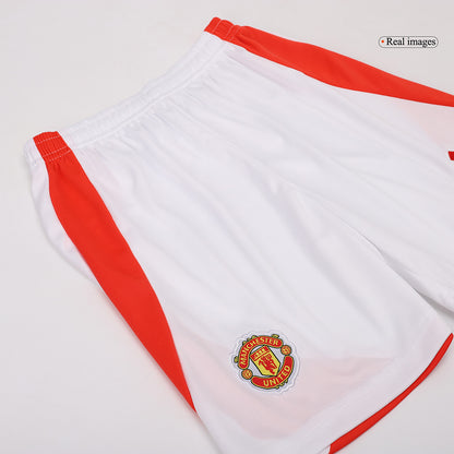 Miniconjunto Manchester United 2024/25 Primera Equipación Local Niño (Camiseta + Pantalón Corto)