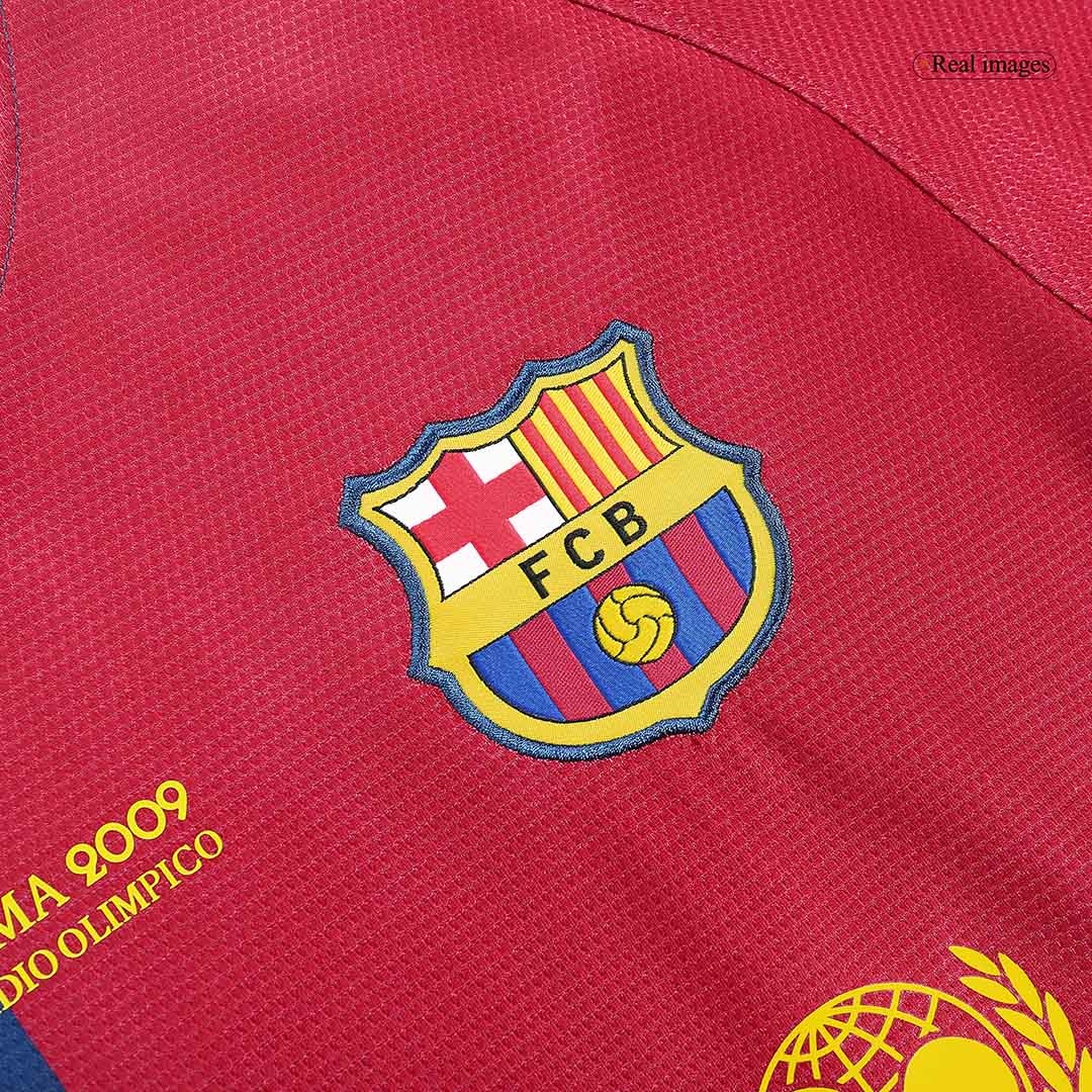 UCL Camiseta Retro 2008/09 Barcelona Primera Equipación Local Hombre - Versión Hincha