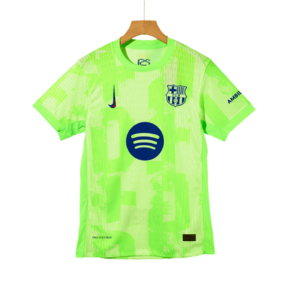 Camiseta Barcelona UCL 2024/25 Tercera Equipación Hombre Spotify Logo Sin Texto - Versión Auténtica