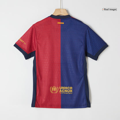 Camiseta Barcelona 2024/25 Primera Equipación Local Hombre X COLDPLAY - Versión Auténtica