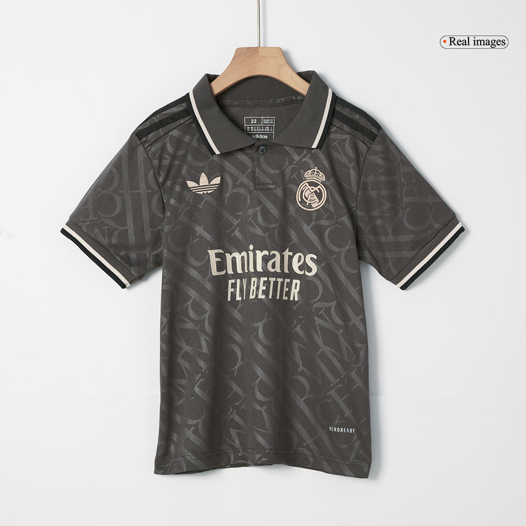 Miniconjunto Real Madrid 2024/25 Tercera Equipación Niño (Camiseta + Pantalón Corto)