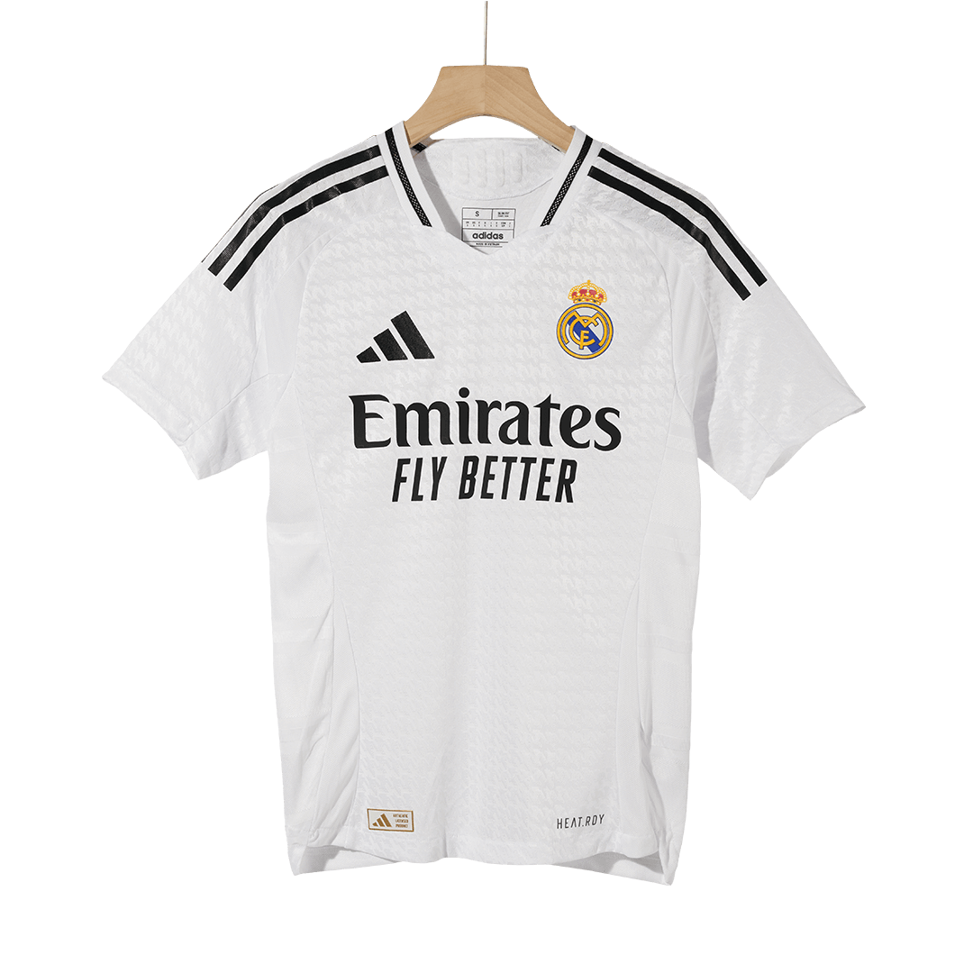 Camiseta Real Madrid 2024/25 Primera Equipación Local Hombre - Versión Auténtica