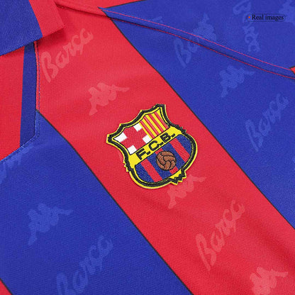 Camiseta Retro 1996/97 Barcelona Primera Equipación Local Hombre - Versión Hincha