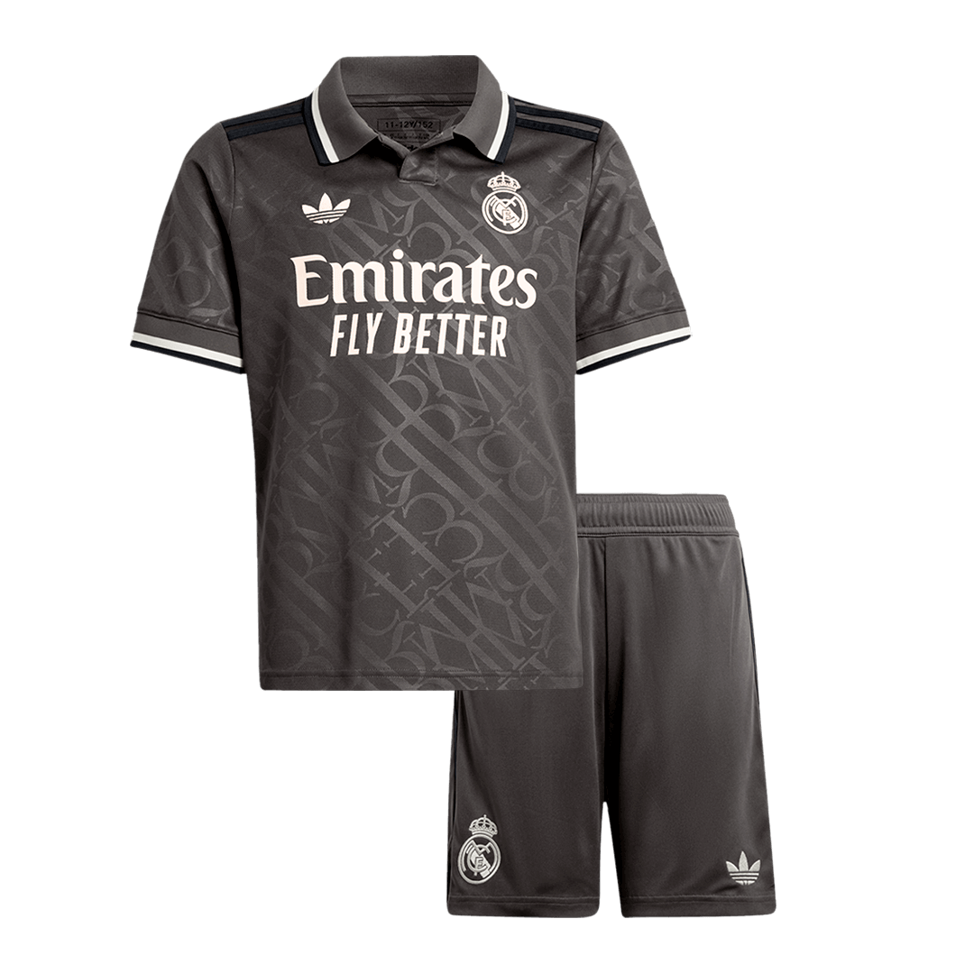 Miniconjunto Real Madrid 2024/25 Tercera Equipación Niño (Camiseta + Pantalón Corto)