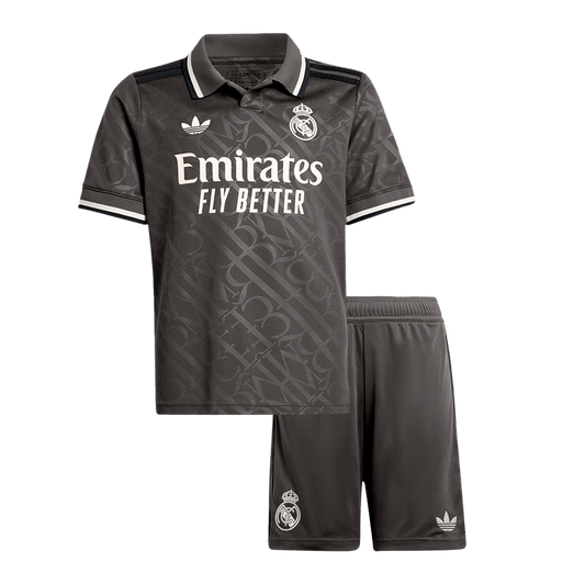 Miniconjunto Real Madrid 2024/25 Tercera Equipación Niño (Camiseta + Pantalón Corto)