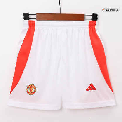 Miniconjunto Manchester United 2024/25 Primera Equipación Local Niño (Camiseta + Pantalón Corto)