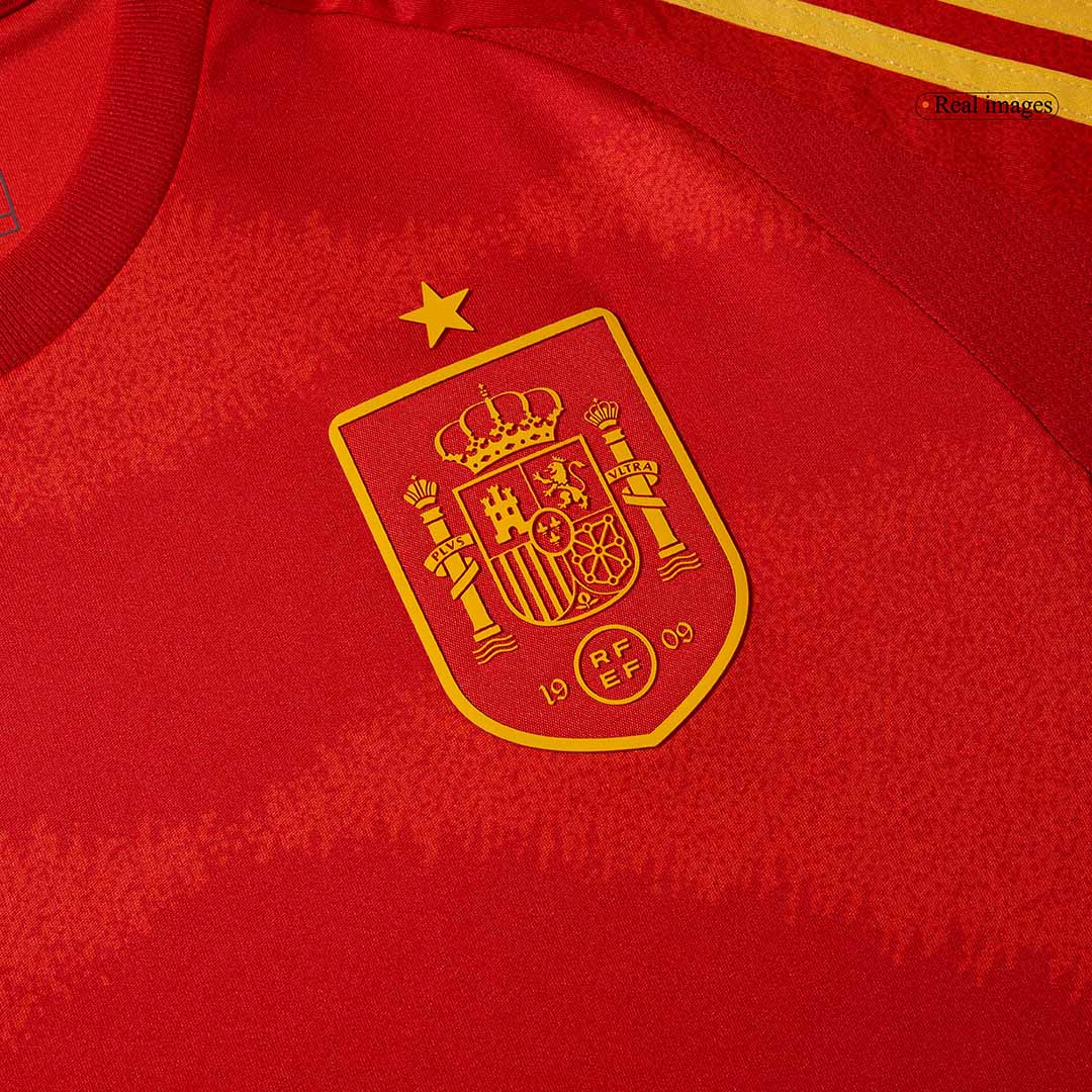 Camiseta España Euro 2024 Primera Equipación Local Hombre - Versión Hincha