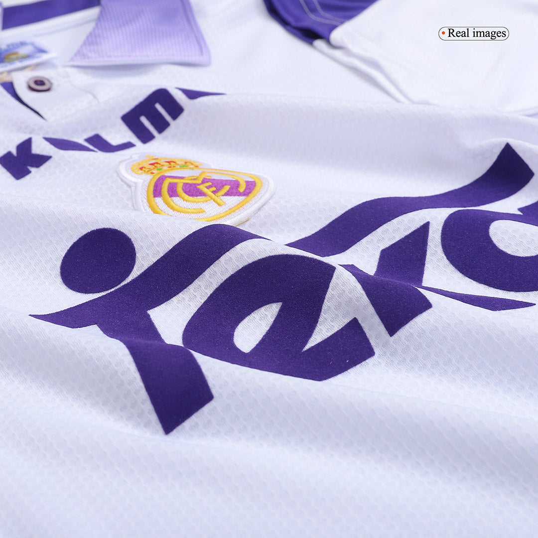 Camiseta Retro 1997/98 Real Madrid Primera Equipación Local Hombre - Versión Hincha