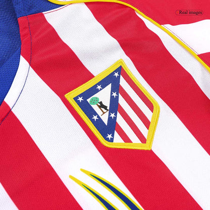 Camiseta Retro 2004/05 Atlético de Madrid Primera Equipación Local Hombre - Versión Hincha