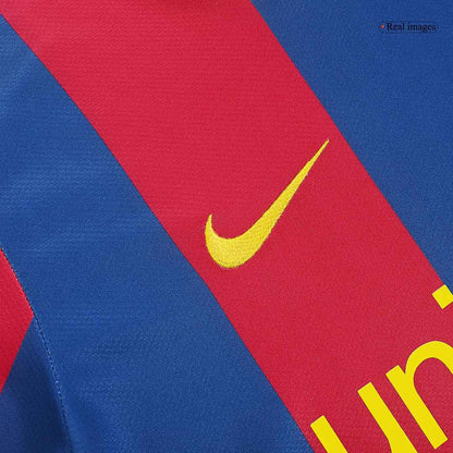 Camiseta Retro 2010/11 Barcelona Primera Equipación Local Hombre - Versión Hincha