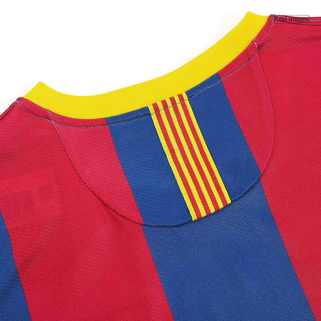 Camiseta Retro 2010/11 Barcelona Primera Equipación Local Hombre - Versión Hincha