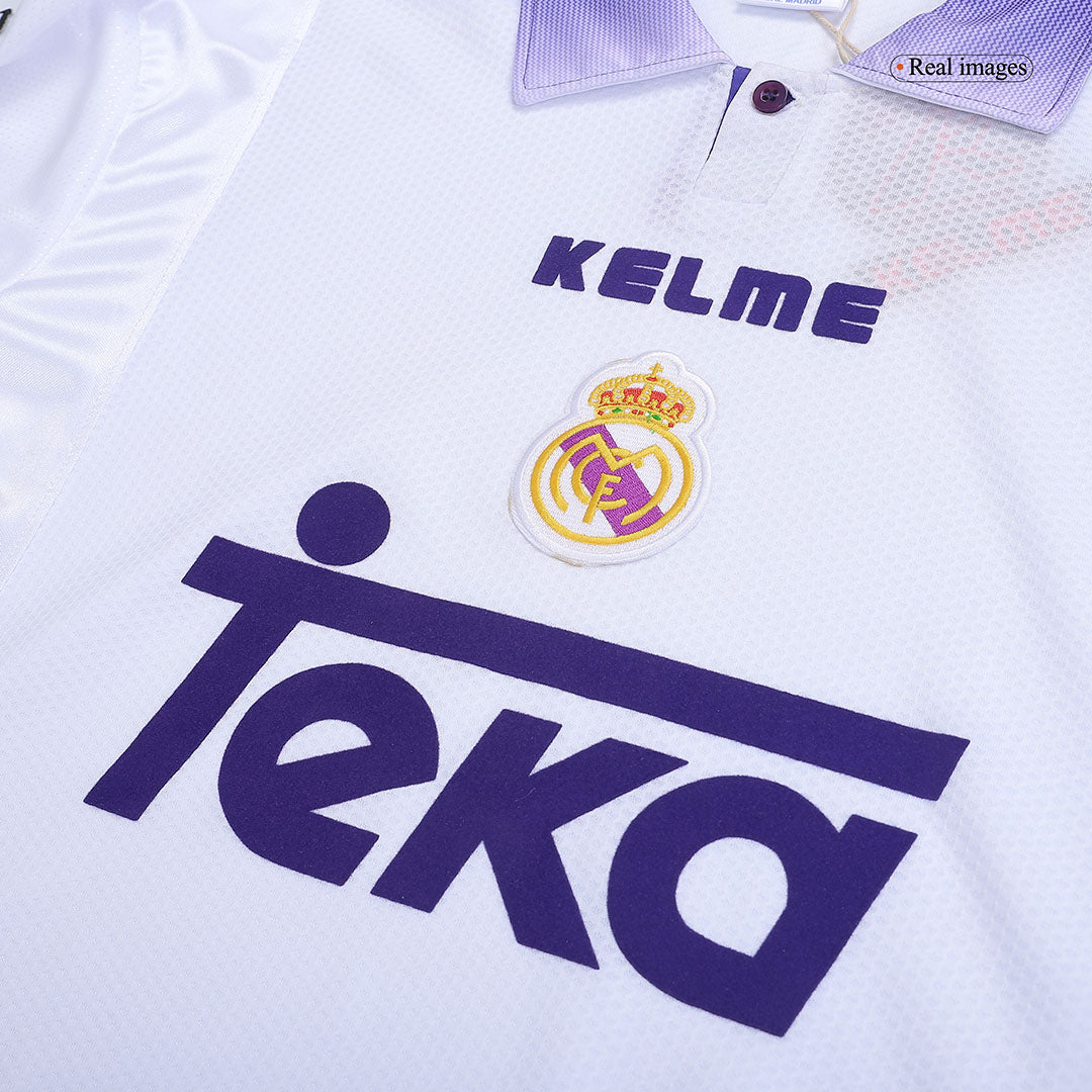 Camiseta Retro 1997/98 Real Madrid Primera Equipación Local Hombre - Versión Hincha