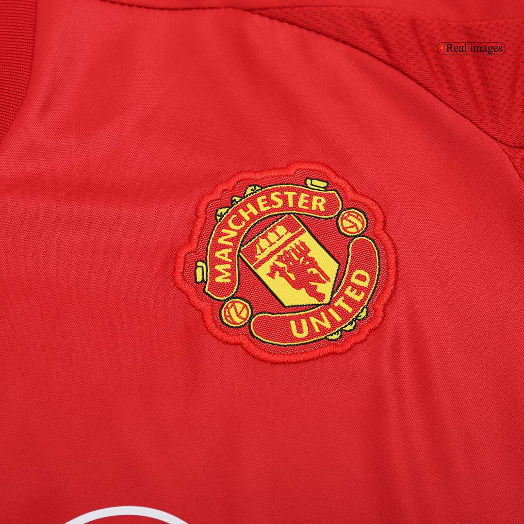 Miniconjunto Manchester United 2024/25 Primera Equipación Local Niño (Camiseta + Pantalón Corto)