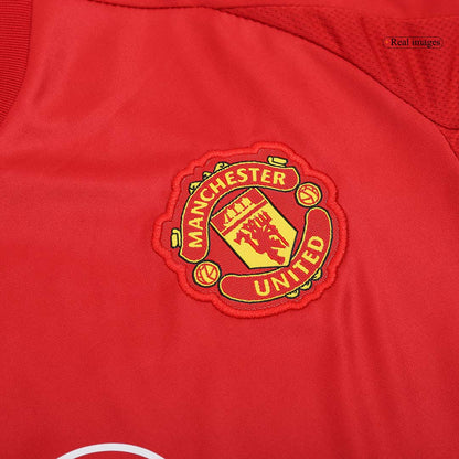 Miniconjunto Manchester United 2024/25 Primera Equipación Local Niño (Camiseta + Pantalón Corto)