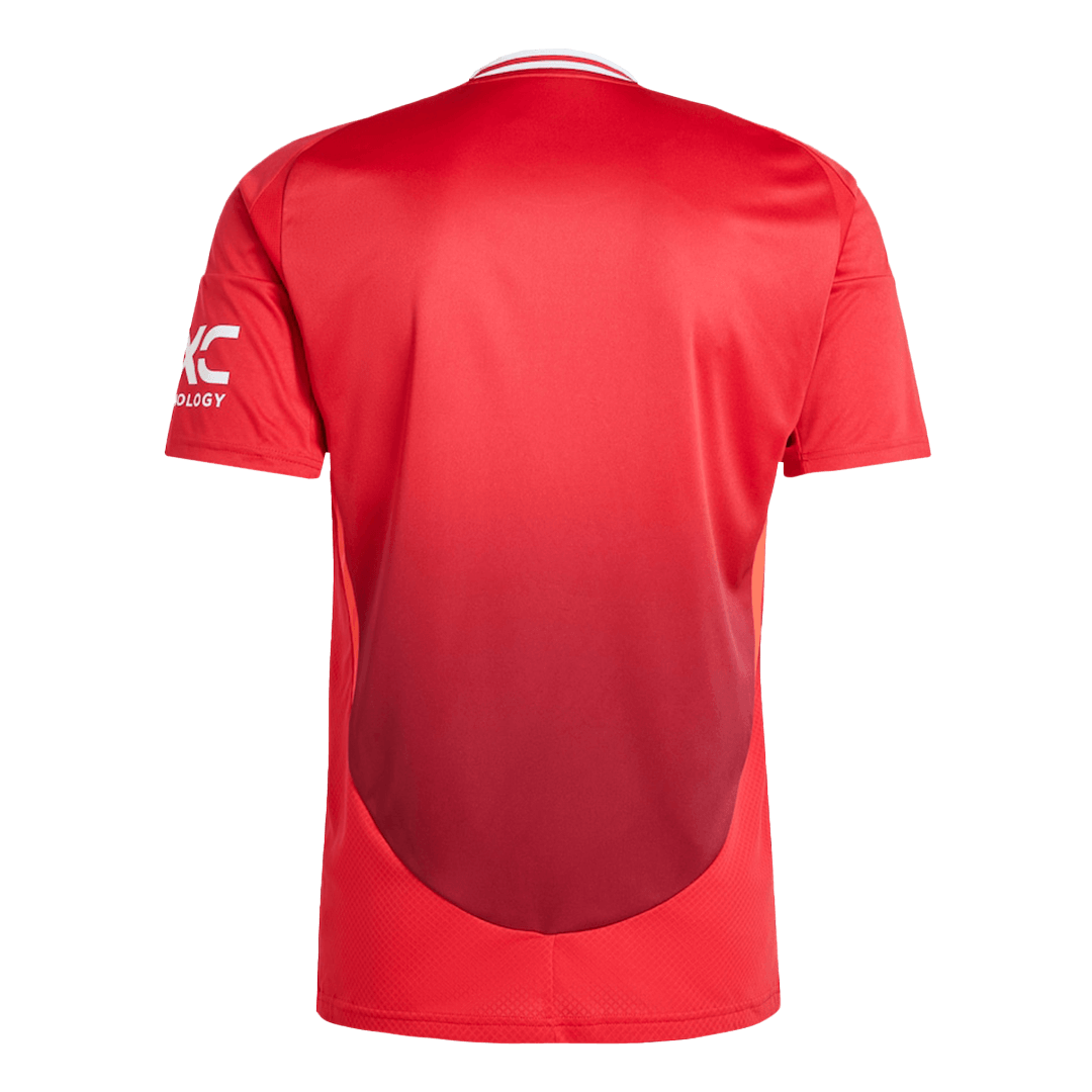 Camiseta Manchester United 2024/25 Primera Equipación Local Hombre - Versión Hincha