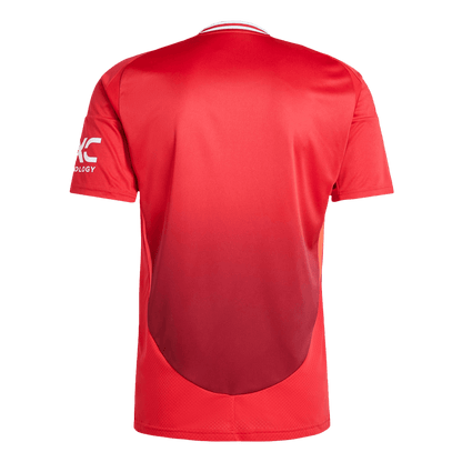 Camiseta Manchester United 2024/25 Primera Equipación Local Hombre - Versión Hincha