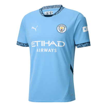 Camiseta Manchester City 2024/25 Primera Equipación Local Hombre - Versión Hincha