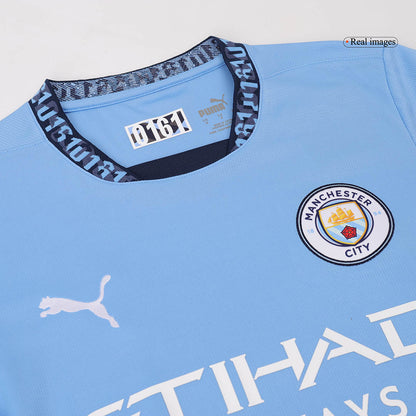 Camiseta Manchester City 2024/25 Primera Equipación Local Hombre - Versión Hincha