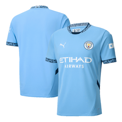 Camiseta Manchester City 2024/25 Primera Equipación Local Hombre - Versión Hincha