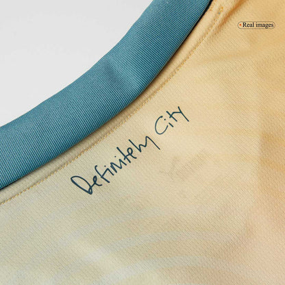 Camiseta Manchester City 2024/25 Cuarta Equipación 'Definitivamente City' Hombre - Versión Hincha