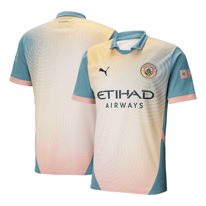 Camiseta Manchester City 2024/25 Cuarta Equipación 'Definitivamente City' Hombre - Versión Hincha