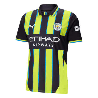 Camiseta Manchester City 2024/25 Segunda Equipación Visitante Hombre - Versión Hincha