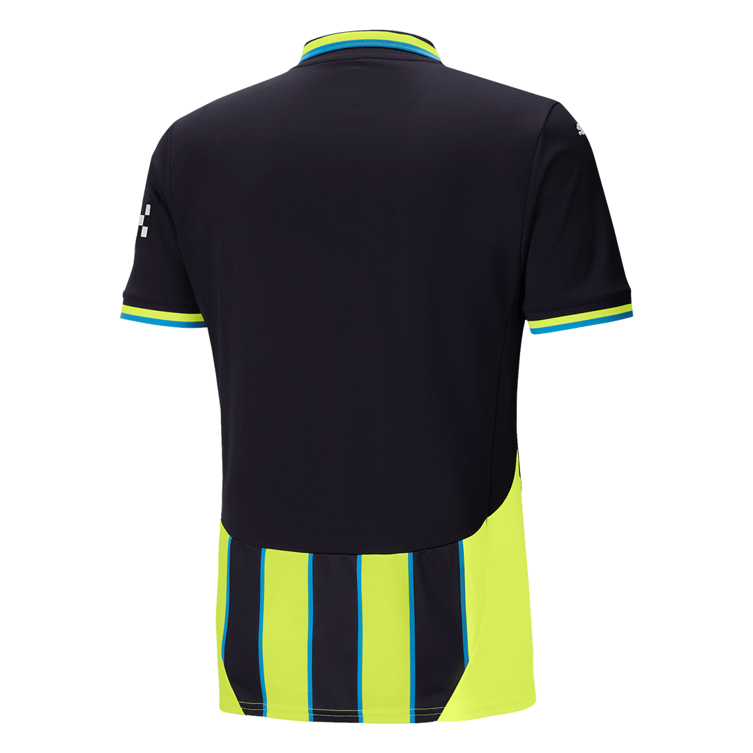 Camiseta Manchester City 2024/25 Segunda Equipación Visitante Hombre - Versión Hincha