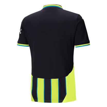 Camiseta Manchester City 2024/25 Segunda Equipación Visitante Hombre - Versión Hincha