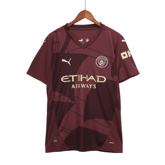 Camiseta Manchester City 2024/25 Tercera Equipación Hombre - Versión Hincha