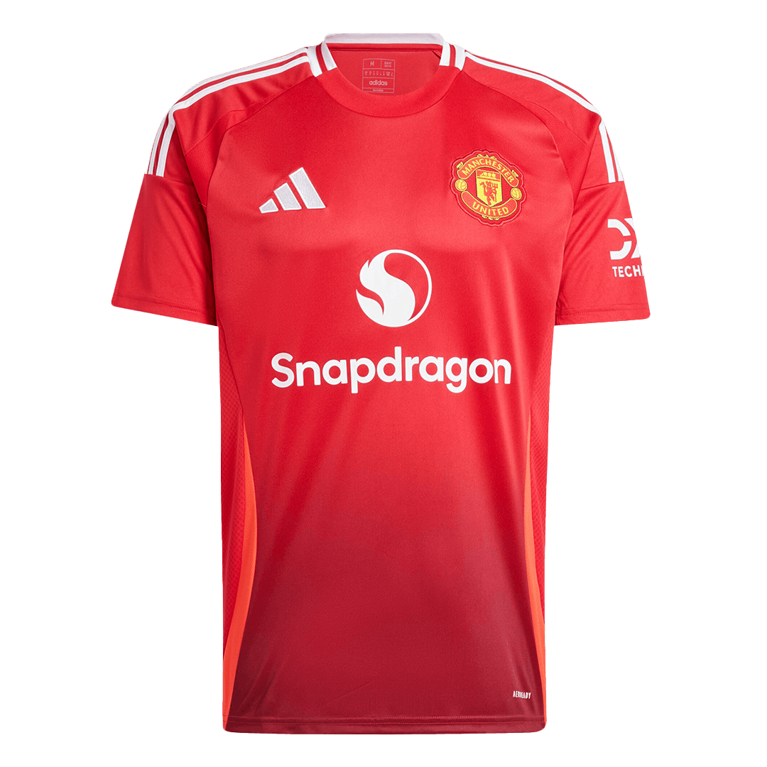 Camiseta Manchester United 2024/25 Primera Equipación Local Hombre - Versión Hincha