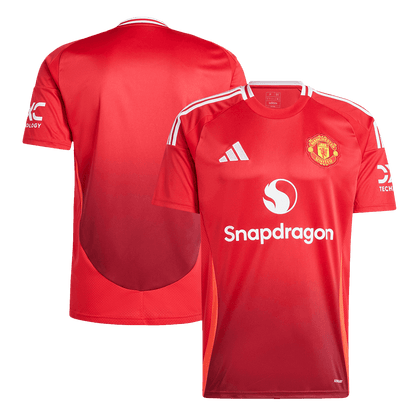 Camiseta Manchester United 2024/25 Primera Equipación Local Hombre - Versión Hincha