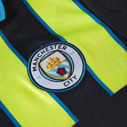 Miniconjunto Manchester City 2024/25 Segunda Equipación Visitante Niño (Camiseta + Pantalón Corto)