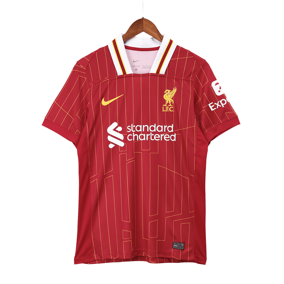 Camiseta Liverpool 2024/25 Primera Equipación Local Hombre - Versión Hincha